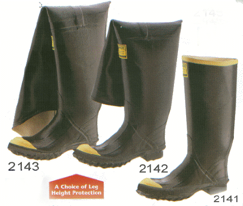 safety steel toe rubber boots
